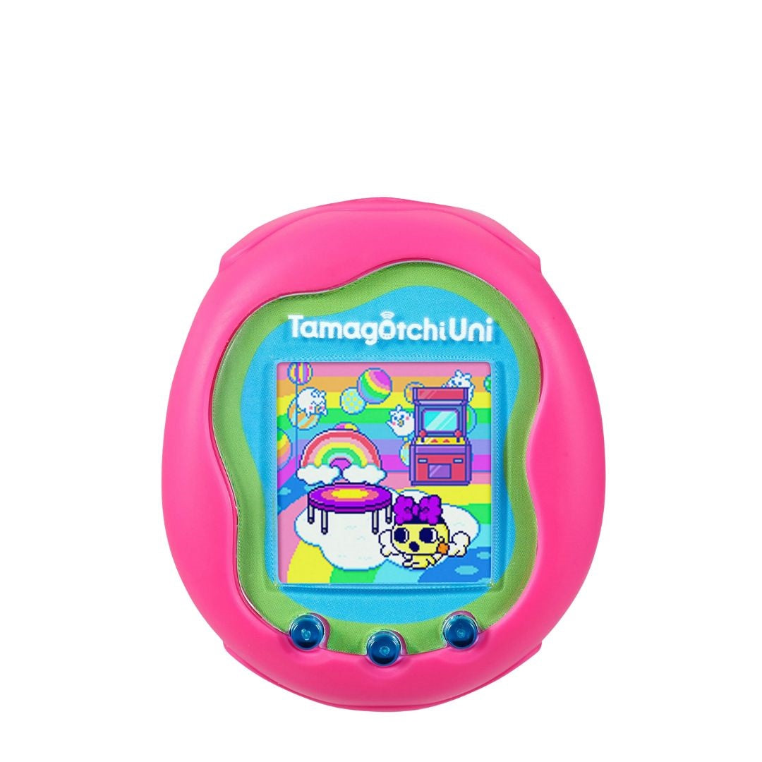Bandai Tamagotchi Uni – Tamagotchi verbonden met horlogeband – Tamagotchi interactief dier – virtueel huisdier – Tamagotchi in het Frans – model roze – kinderspel vanaf 6 jaar – 43351 Bandai Tamagotchi Uni – Tamagotchi verbonden met horlogeband – Tamagotchi interactief dier – virtueel huisdier – Tamagotchi in het Frans – model roze – kinderspel vanaf 6 jaar – 43351