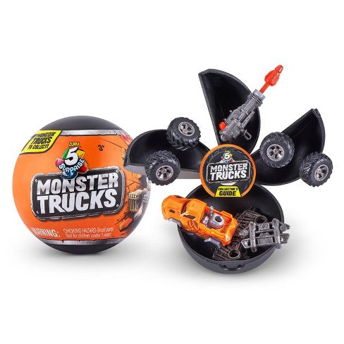 5 Surprise Monster Trucks Single Mystery Capsule