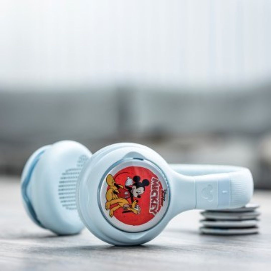 StoryPhones Disney Mickey Mouse Kids Bluetooth Foldable Headphones