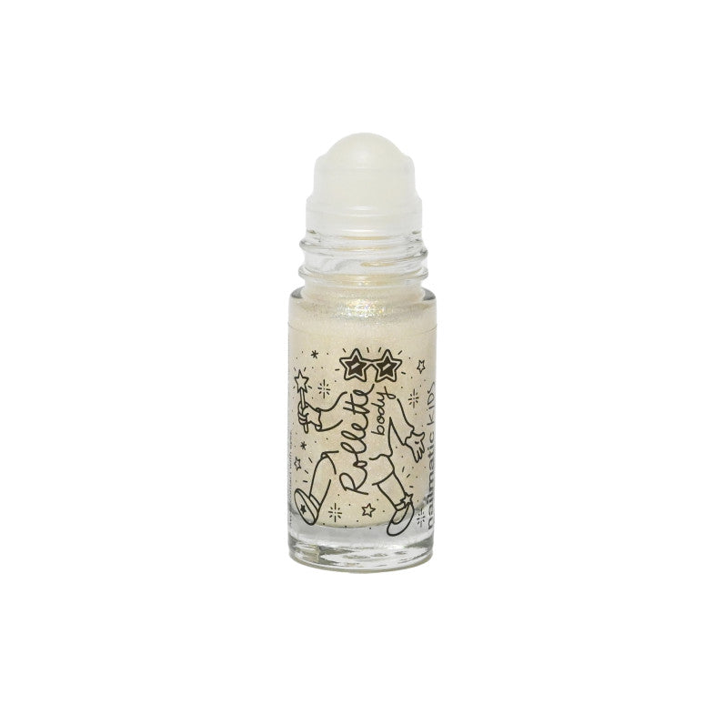 Glitter Body Gel - White Gold - Body Rollette