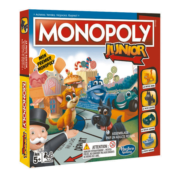 Enthralling Monopoly Junior: Family Game of Property Trading