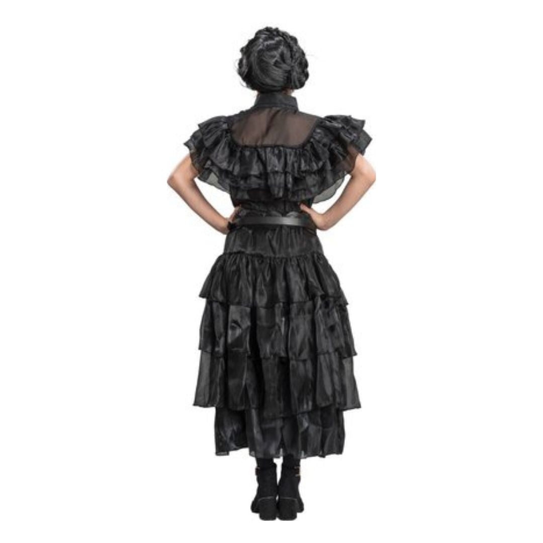 SIDJ Wednesday Addams Black Prom Dress 152 cm