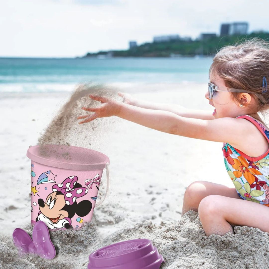 Minnie Mouse Bucket Set With water can