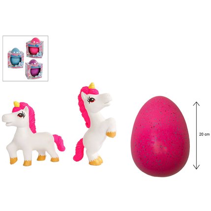 Oeuf De Croissance 20 cm Licorne