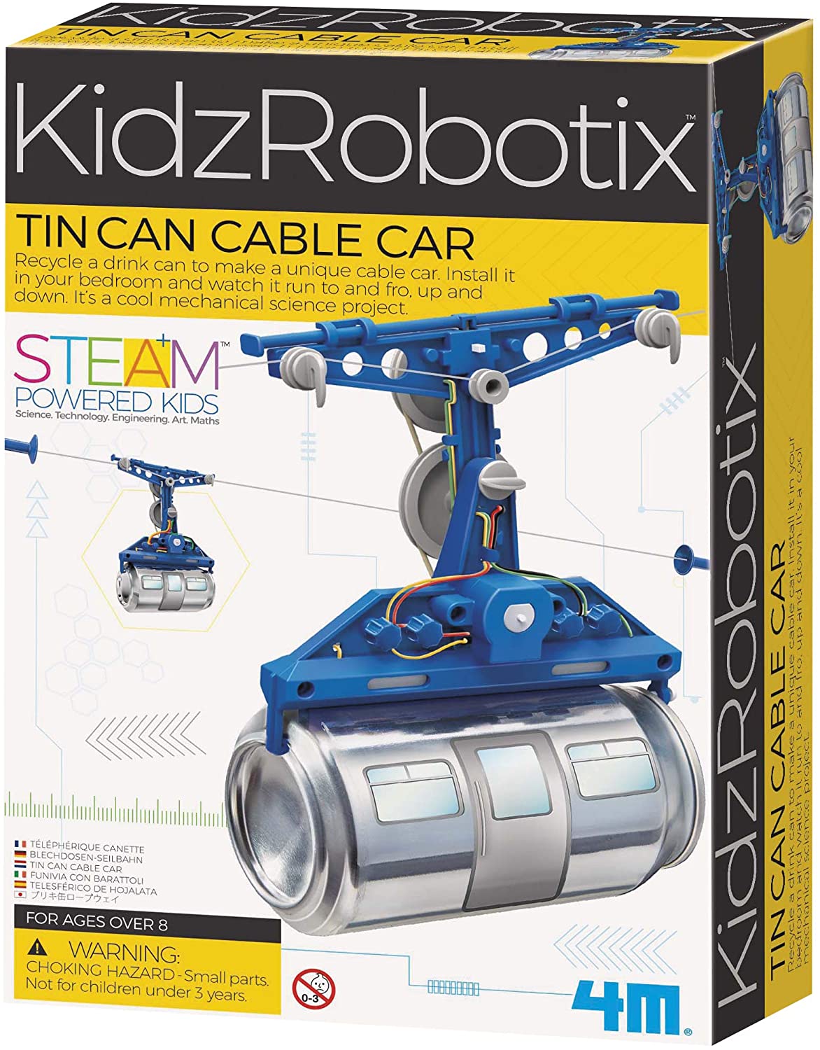 Kidz Robotix Tin Can Cable Car
