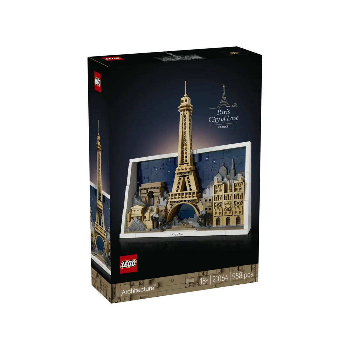 Lego Paris City Of Lover - 958 Pieces