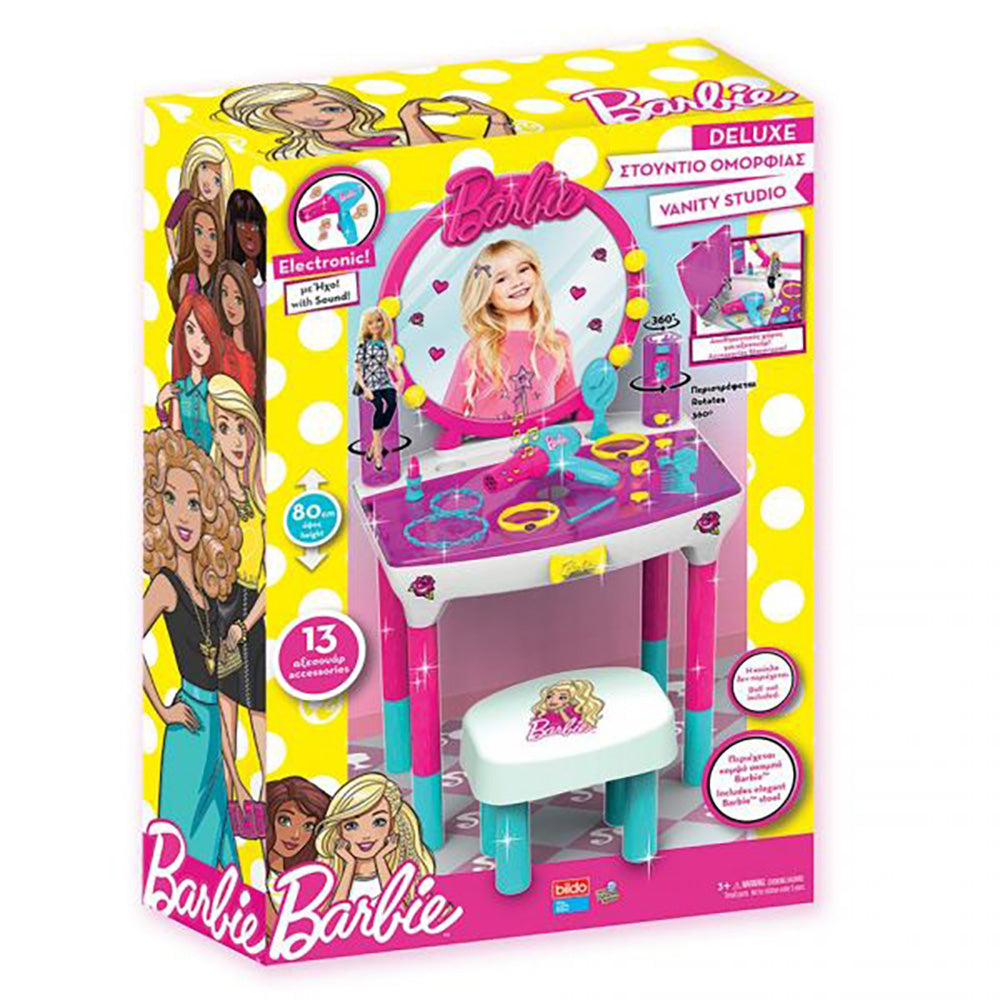 Bildo- Barbie Deluxe Big Vanity Table