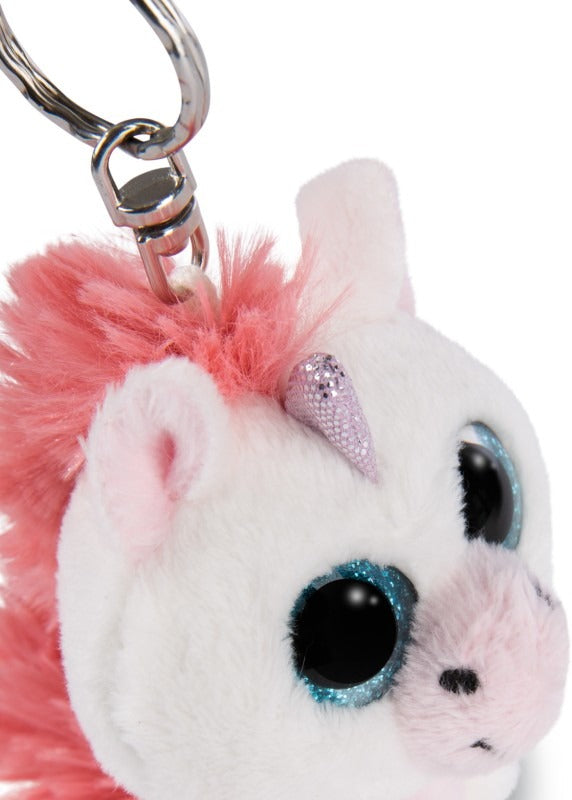 Nici Glubschis Unicorn Milky Plush keyholder