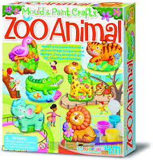 Mould And Paint Zoo Animals