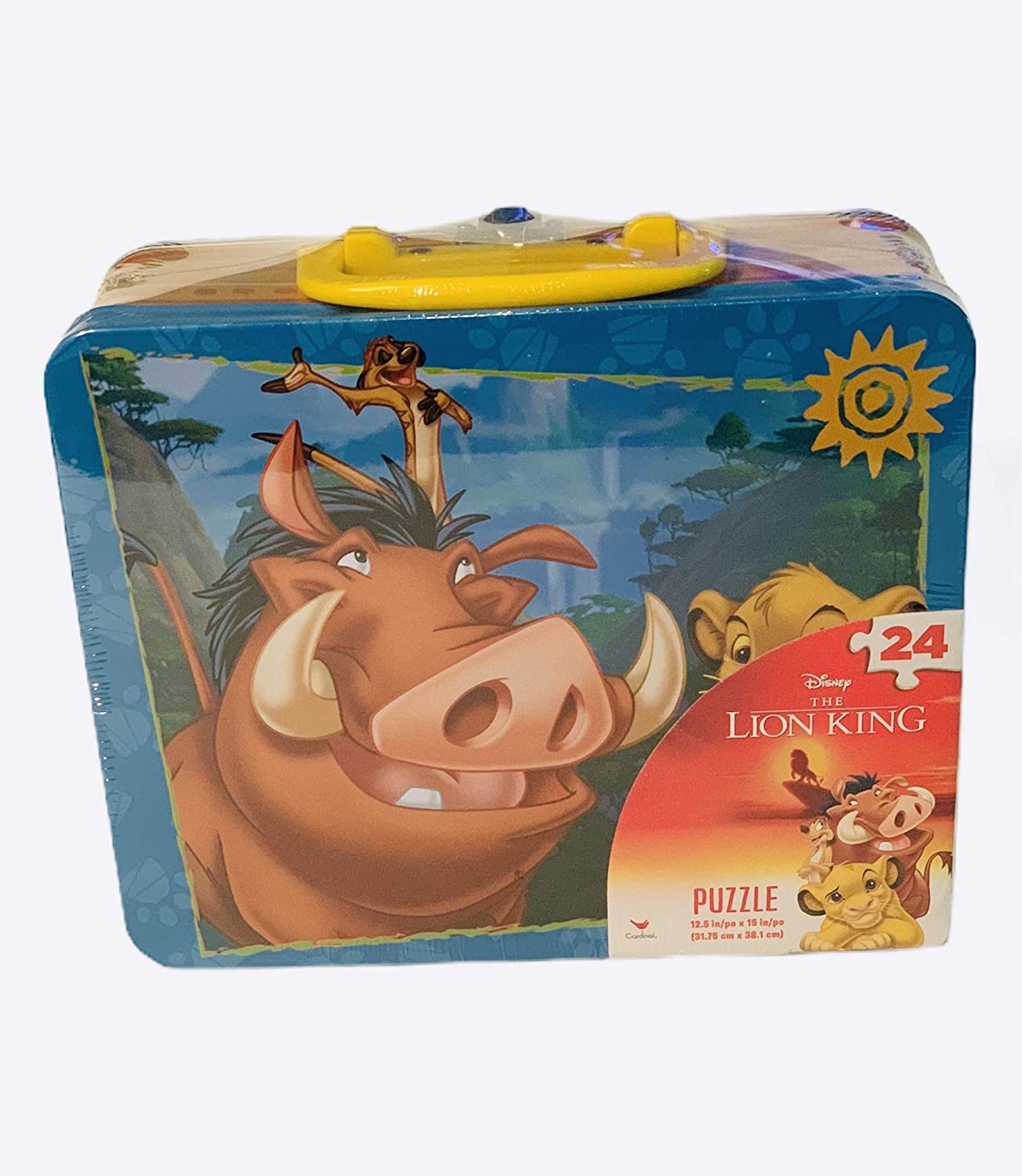 Lion King 24-Piece Puzzle In Tin