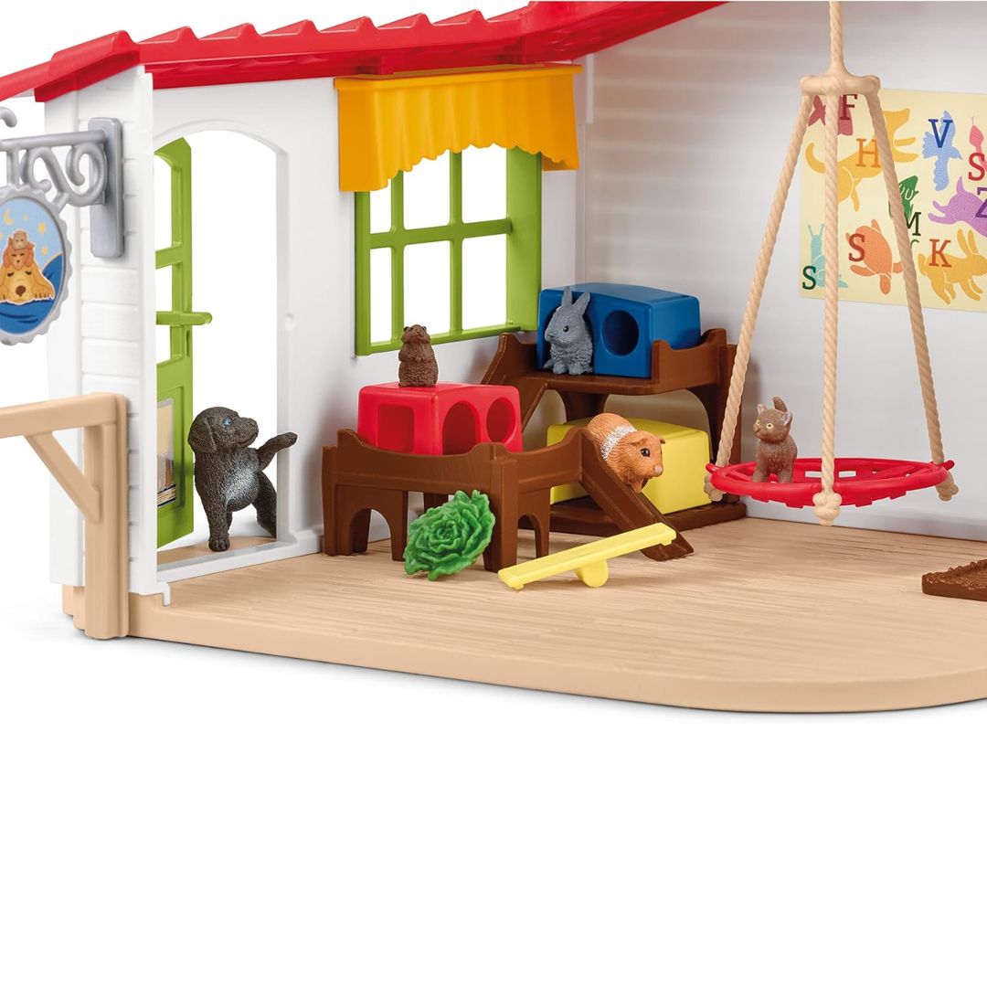 Schleich Farm World Baby Animal Hotel Playset
