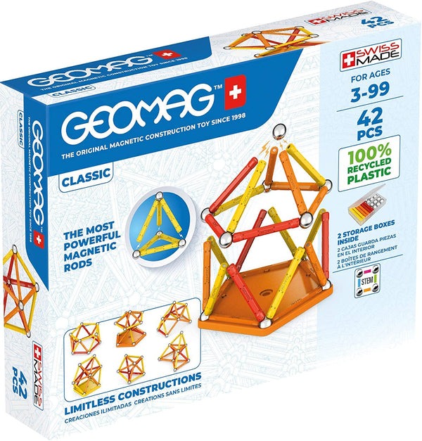 Geomag Green magnetic blocks 42pcs