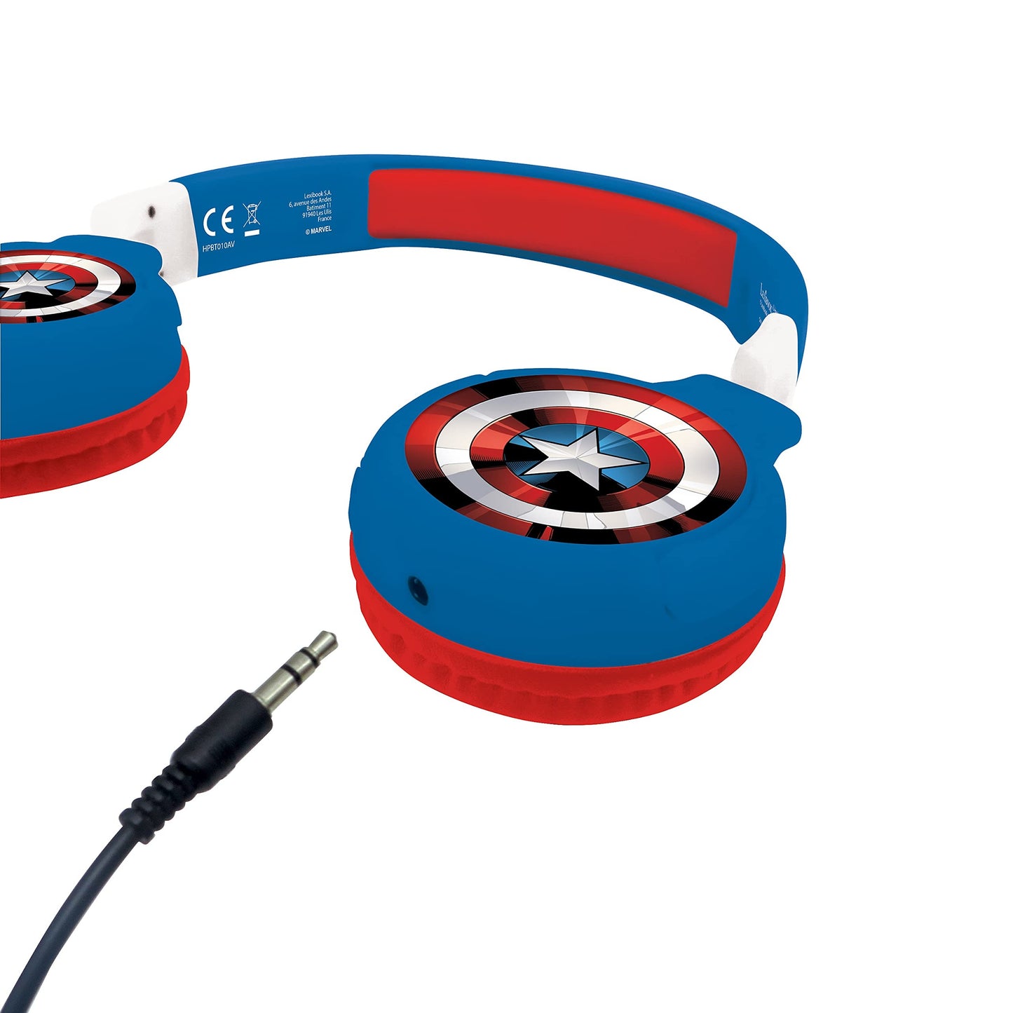 Lexibook Headphone Casque Stéréo Captain America