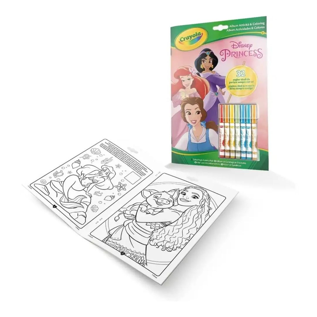 Crayola Disney Princess Coloring Book