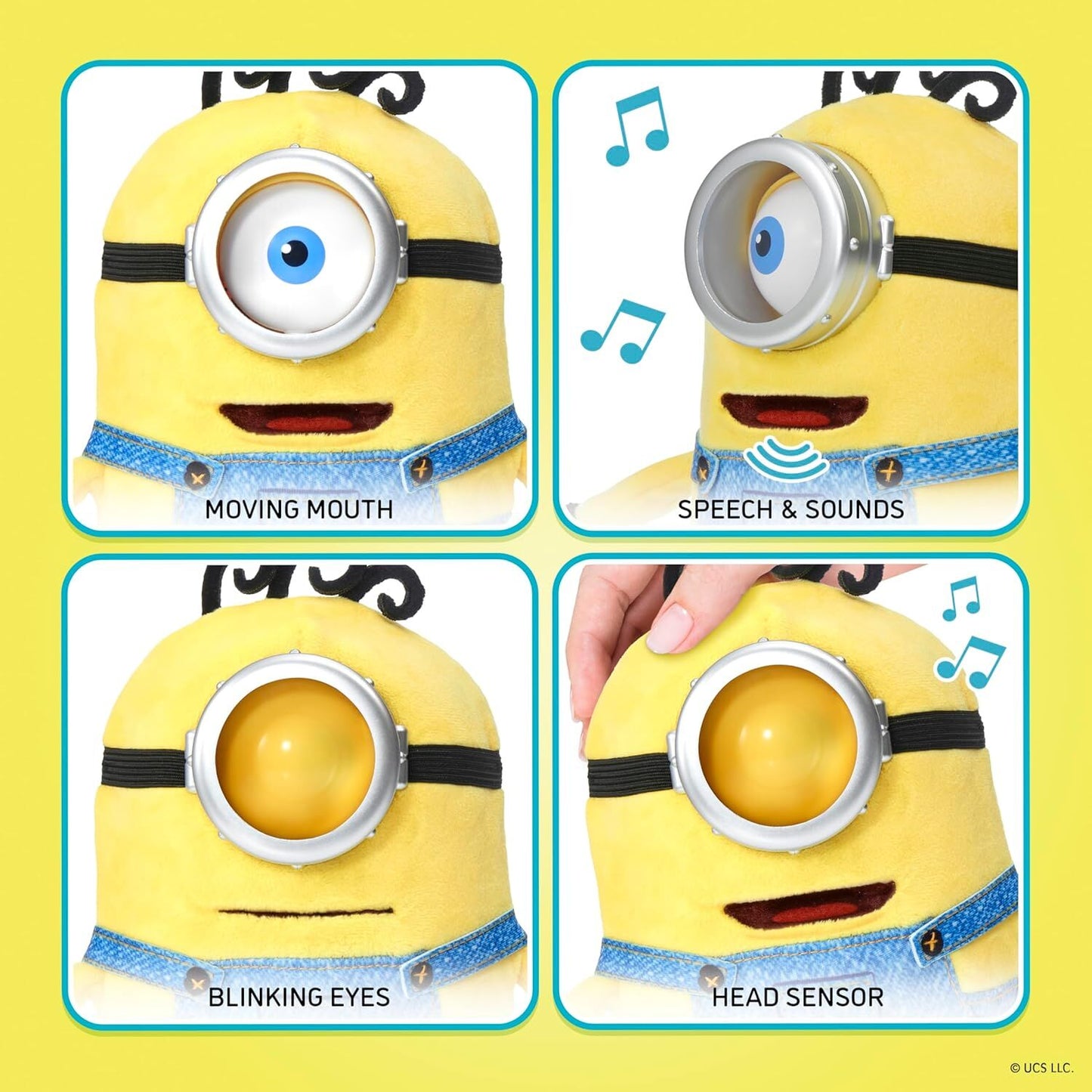 Wow Stuff Minions Palm Puppetronic - James