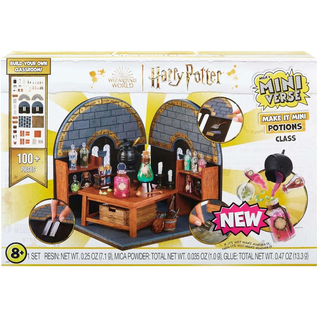 MGA Miniverse world of Harry Potter Make It Mini Potions Class