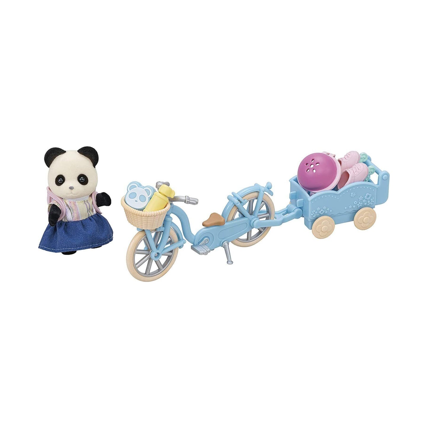 Sylvanian Families Cycle & Skate Set Panda Girl