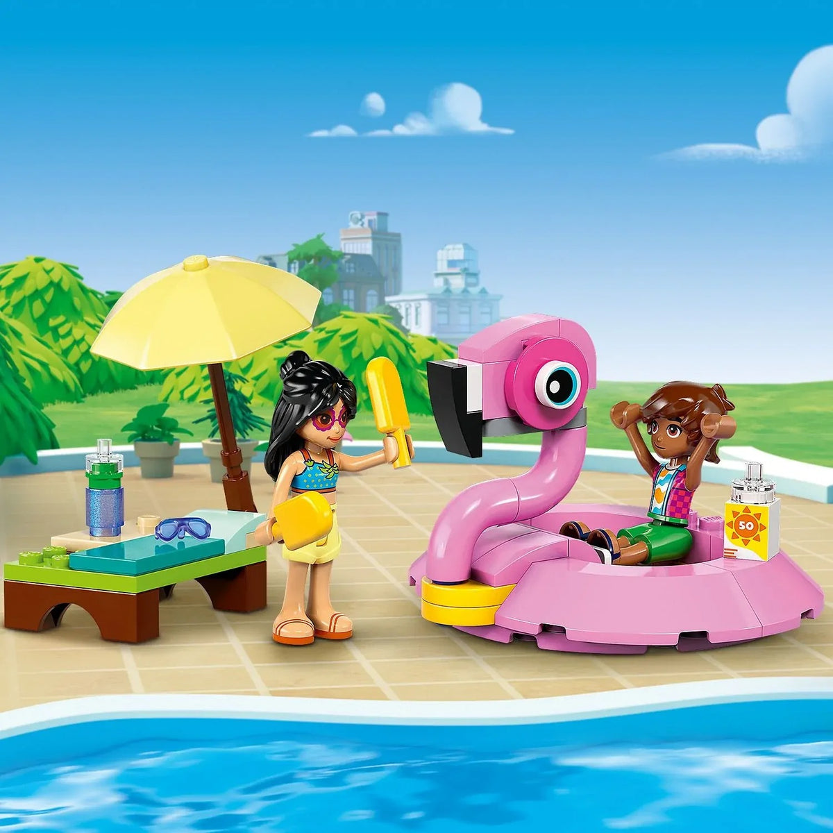 LEGO Friends Unicorn & Flamingo Pool Party