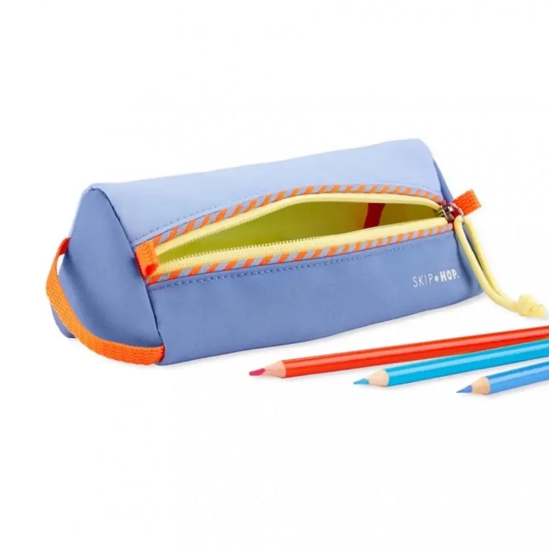 Skip Hop Wander Blue Pencil Case