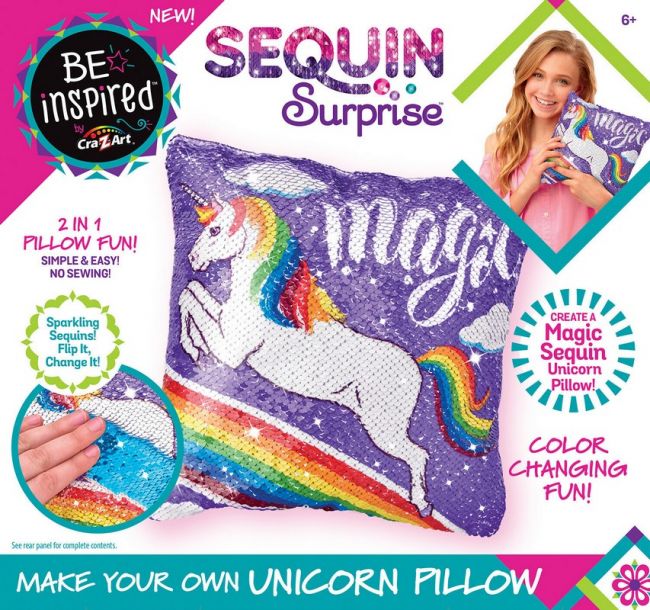 Shimmer N Sparkle Make Your Own Sequin Pillow