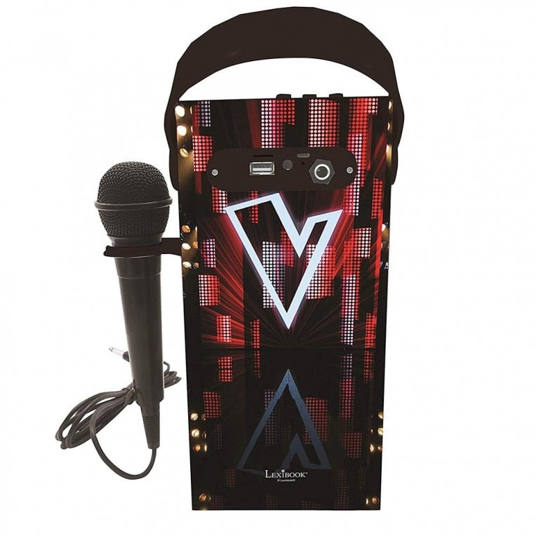 Lexibook The Voice Portable Bluetooth Luminous Speaker