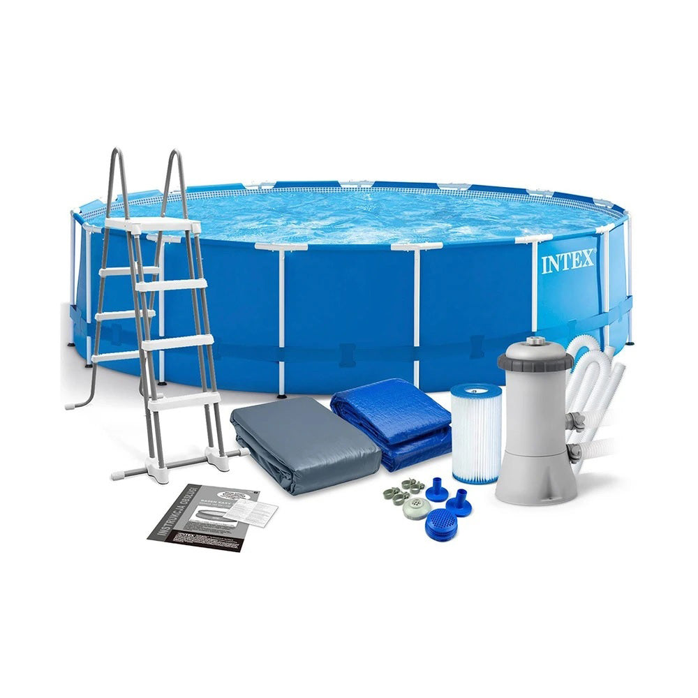 Round Metal Frame Pool, 457 X 122 Cm