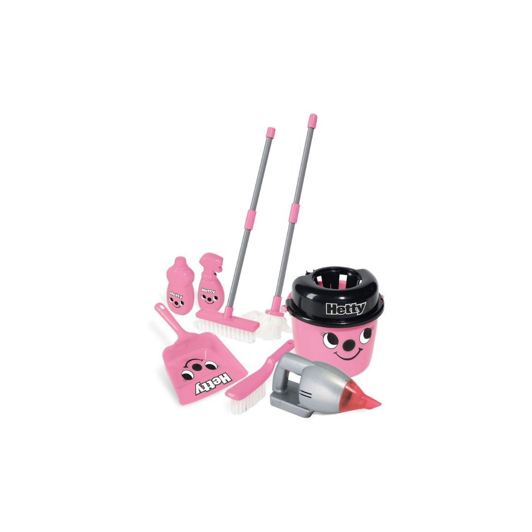 Casdon Deluxe Hetty Cleaning Trolley Pink