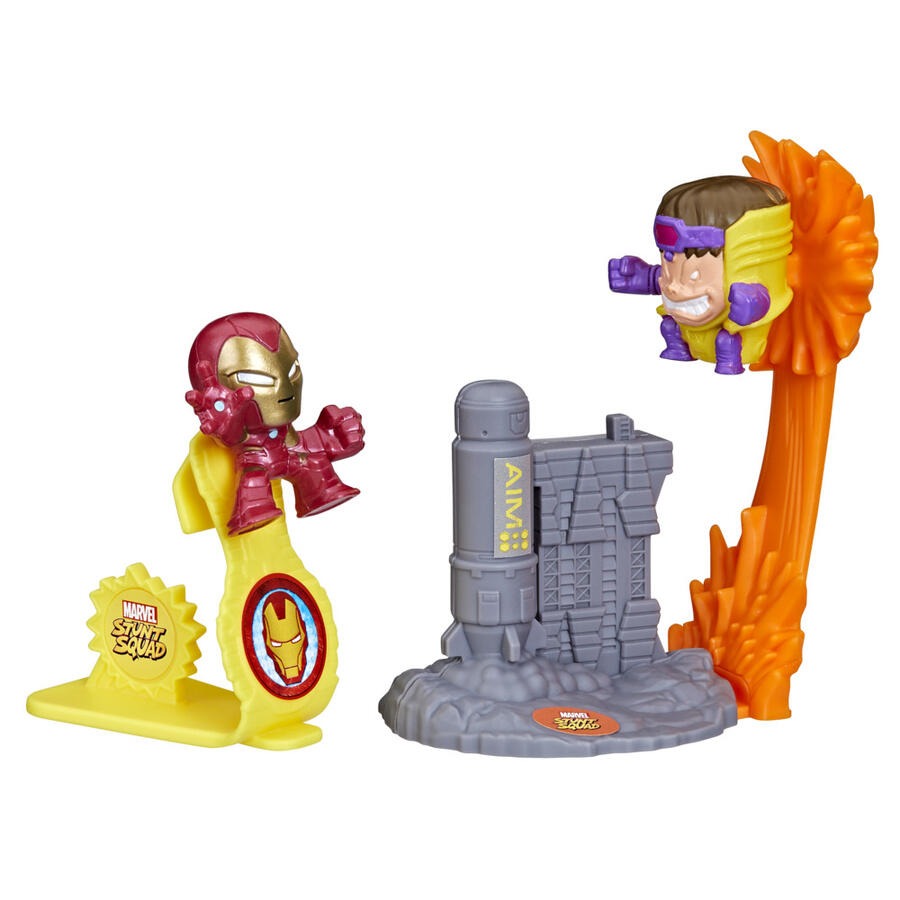 The Marvel Stunt Squad Hero vs. Villain Playset Assorted