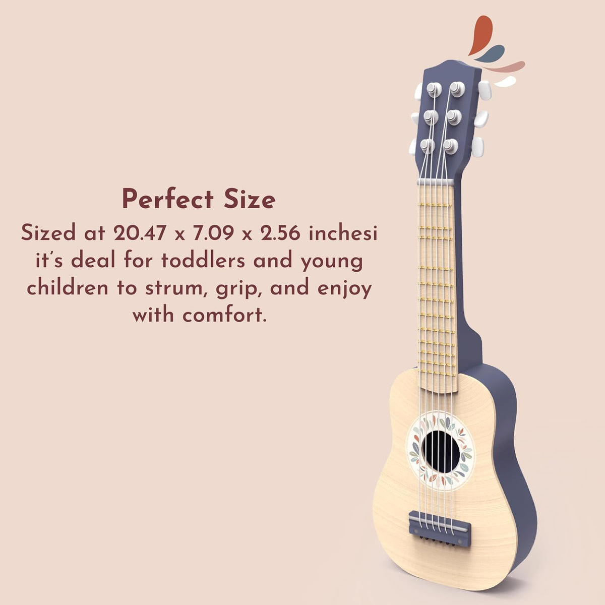 Speedy Monkey Wooden Guitar