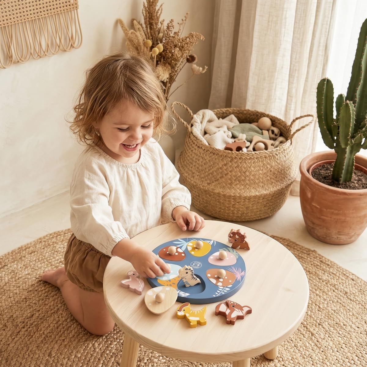Speedy Monkey Dino Surprise Puzzle