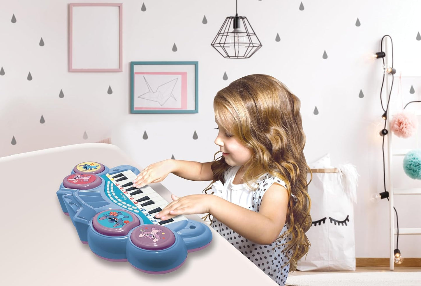 Lexibook Stitch Piano Seat and Microphone