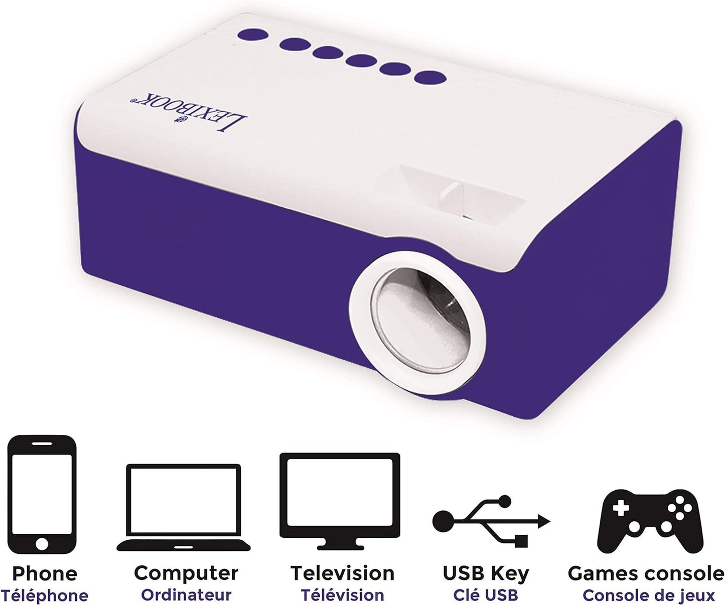 Lexibook Mini HD Video Projector