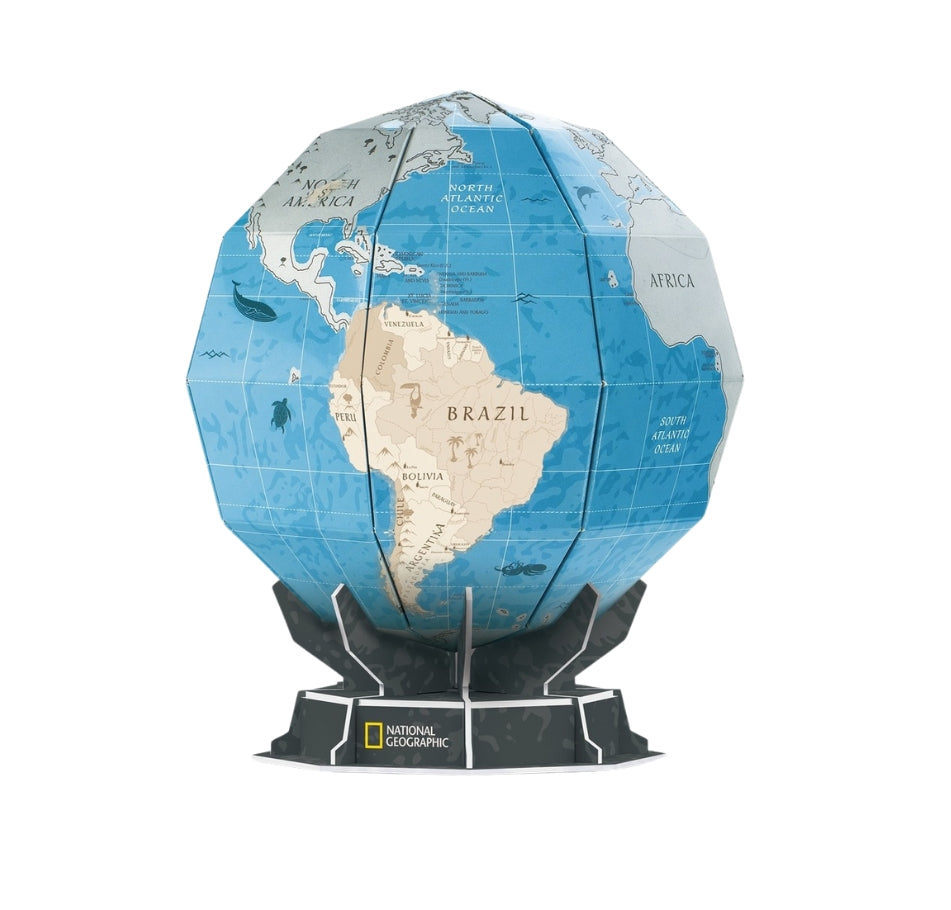 Cubic Fun National Geographic 3D Puzzle Globe