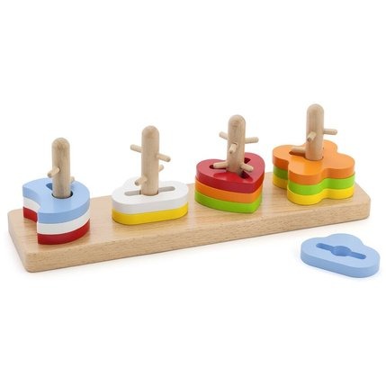 Puzzle with Shapes and Picots