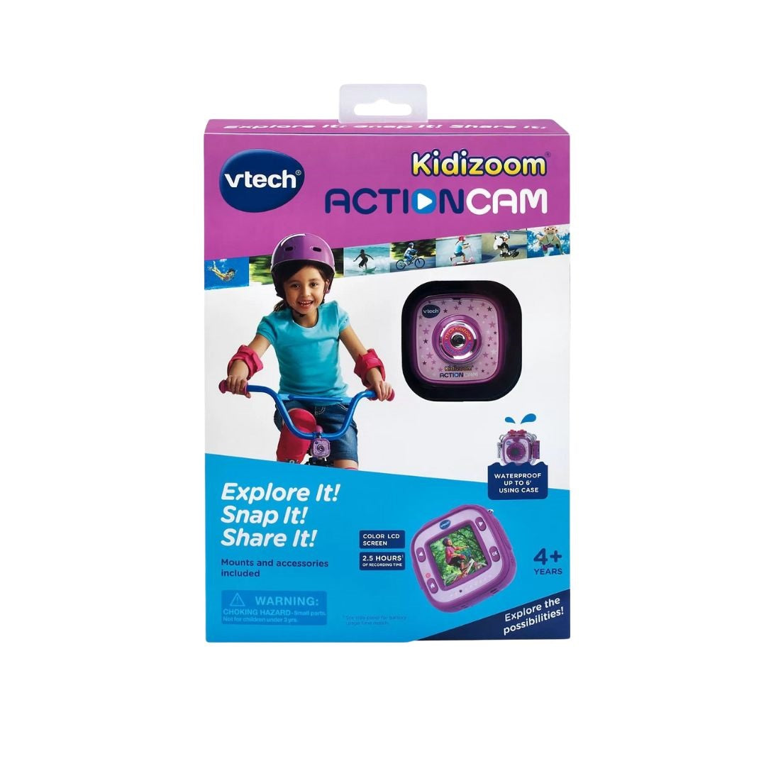 VTech KidiZoom Purple Action Cam 180 – joueclublb