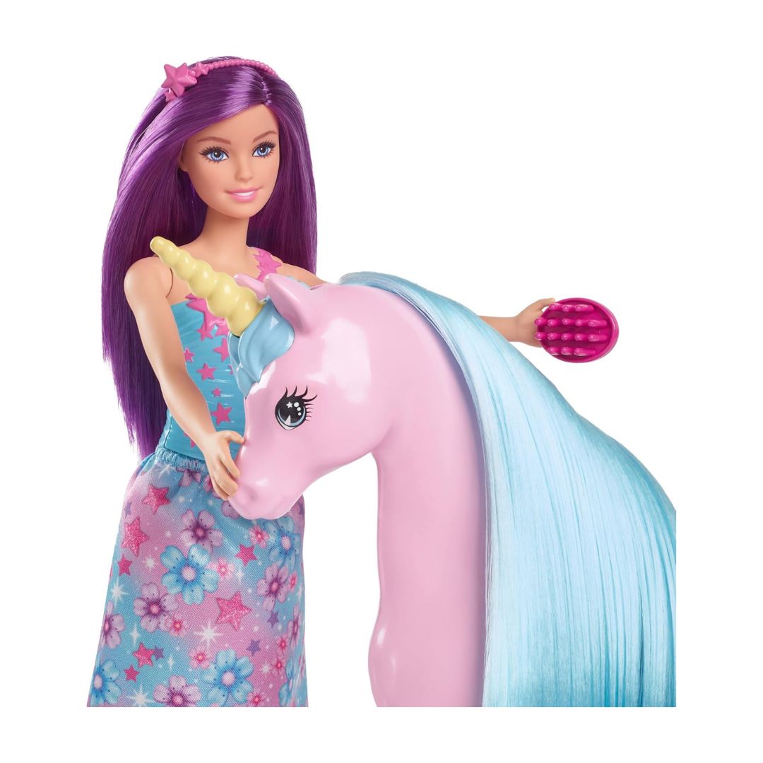 Barbie Dreamtopia Princess Doll & Unicorn Playset