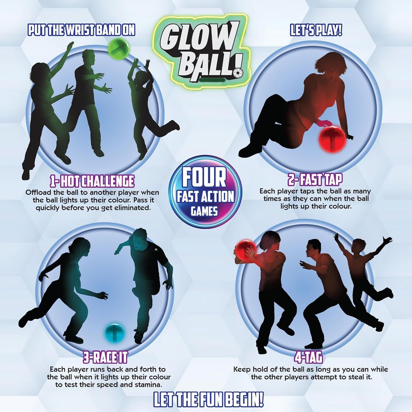 Glow Ball Interactive Sports & Gaming Set