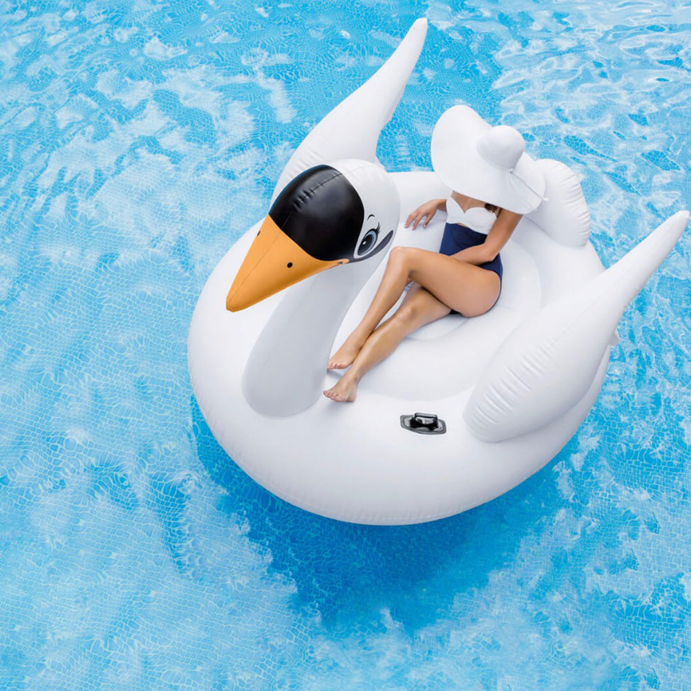 Mega White Swan Island Lounger