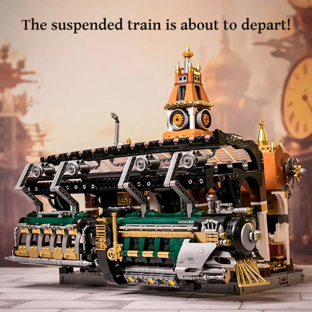 Pantasy Steampunk Series-Railway Station