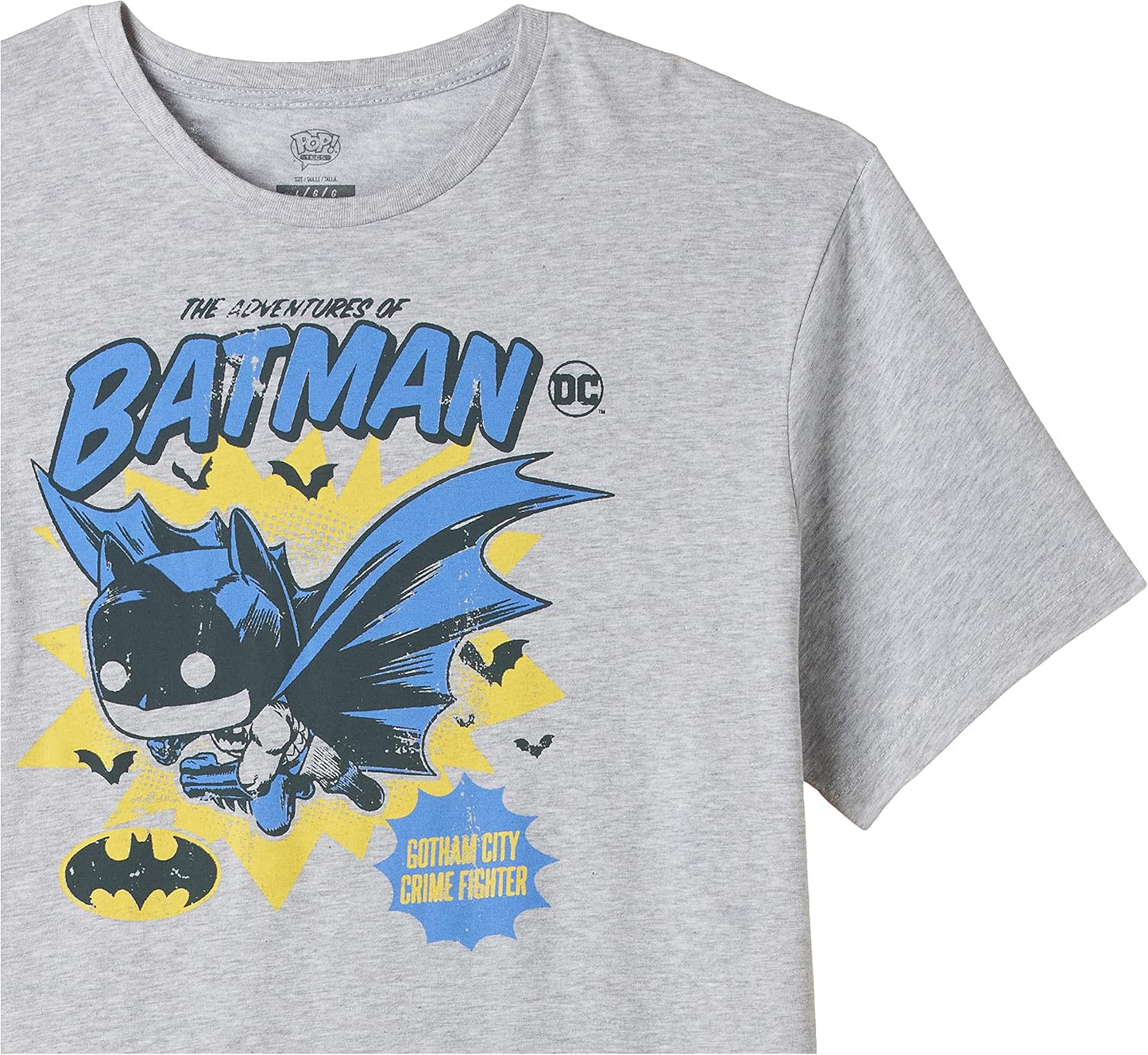 Funko Pop Tee Batman Comic Burst