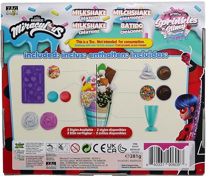 Miraculous Ladybug Sprinkles n' Slimy Milkshake