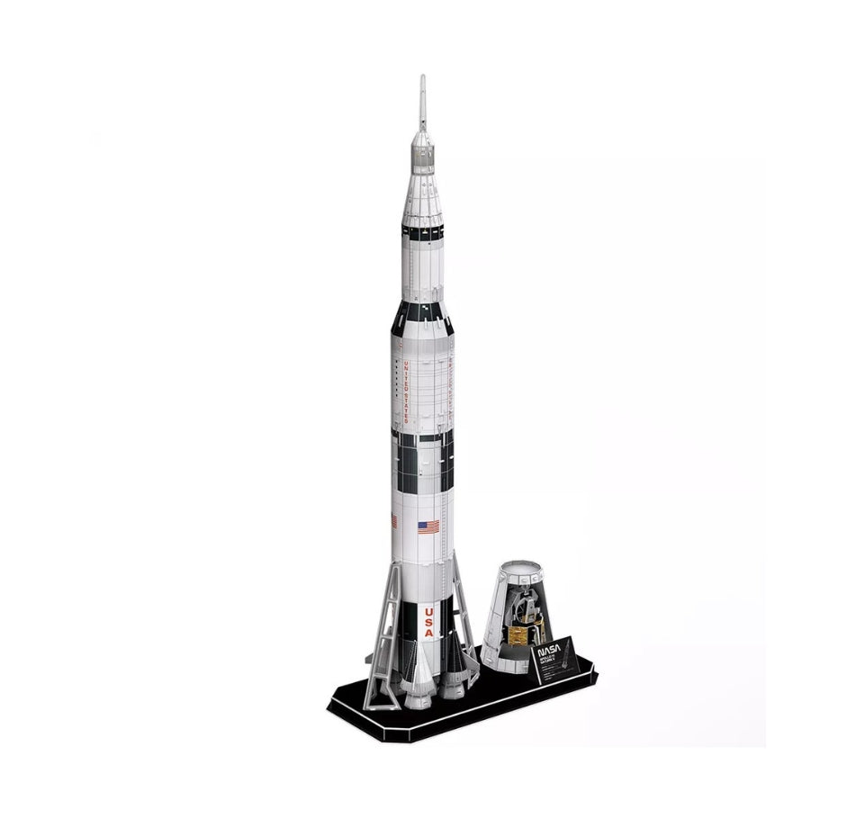 Cubic Fun Nasa 3D Puzzle Apollo Saturn V Rocket