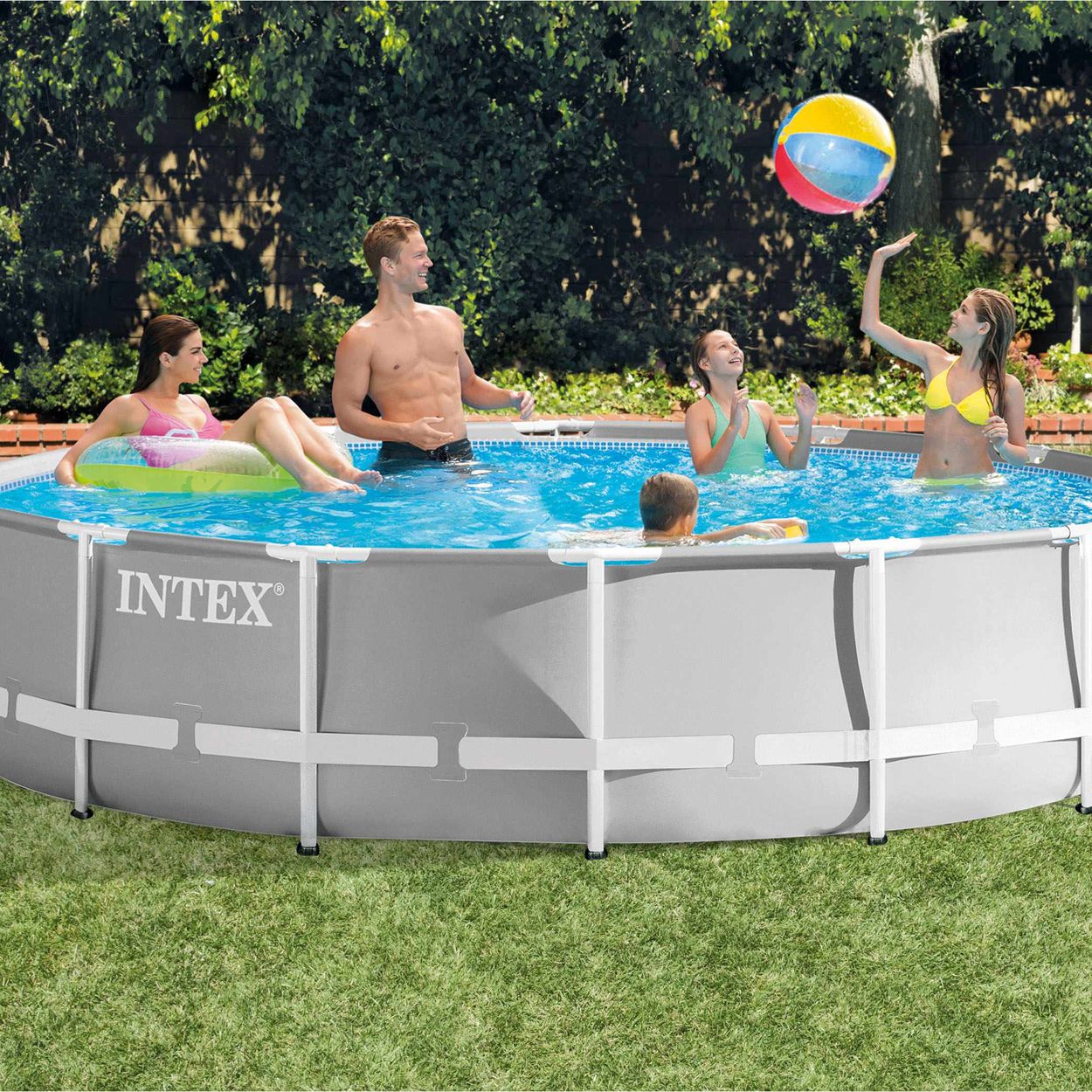 Intex Prism Frame Premium Pool Set, Ages 6+ 427cmX107cm