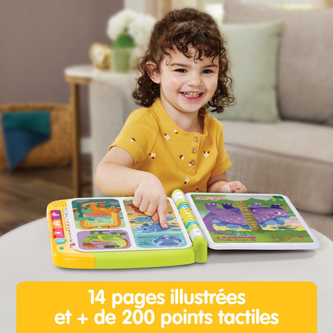 Vtech Le Grand Livre Interactif des Dinosaures