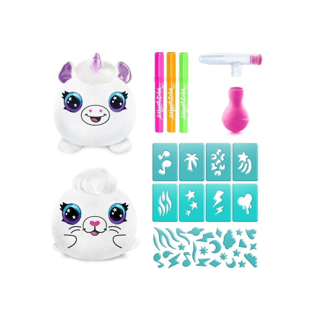 Air Brush Airbrush Plush Neon Mini Mystery