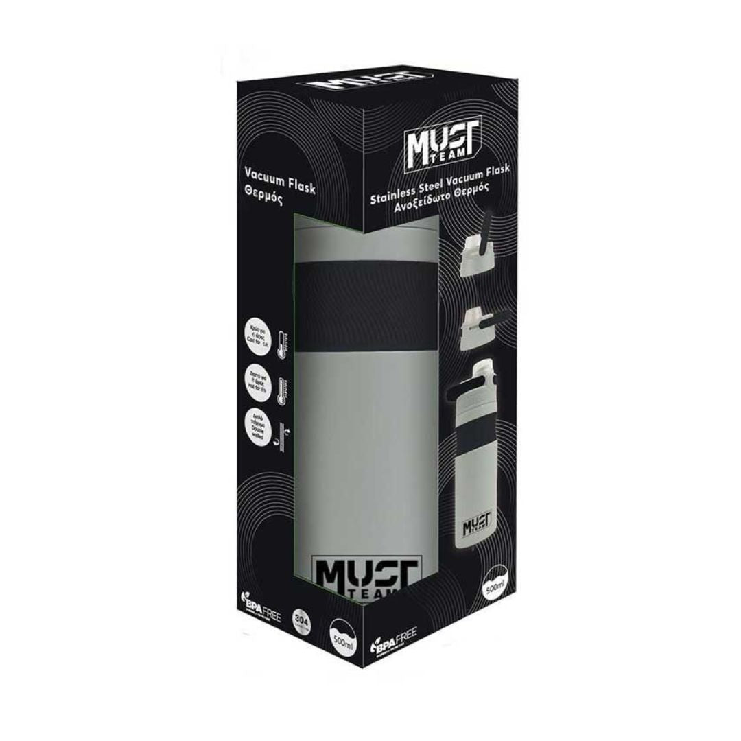 Must Gray&Black Water Bottle 500ml