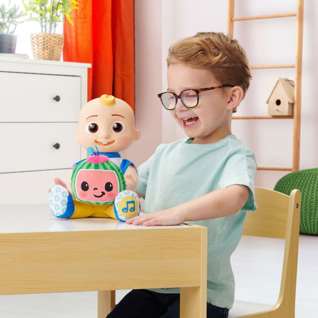 Jazwares CoComelon Peek-A-Boo JJ – English Edition
