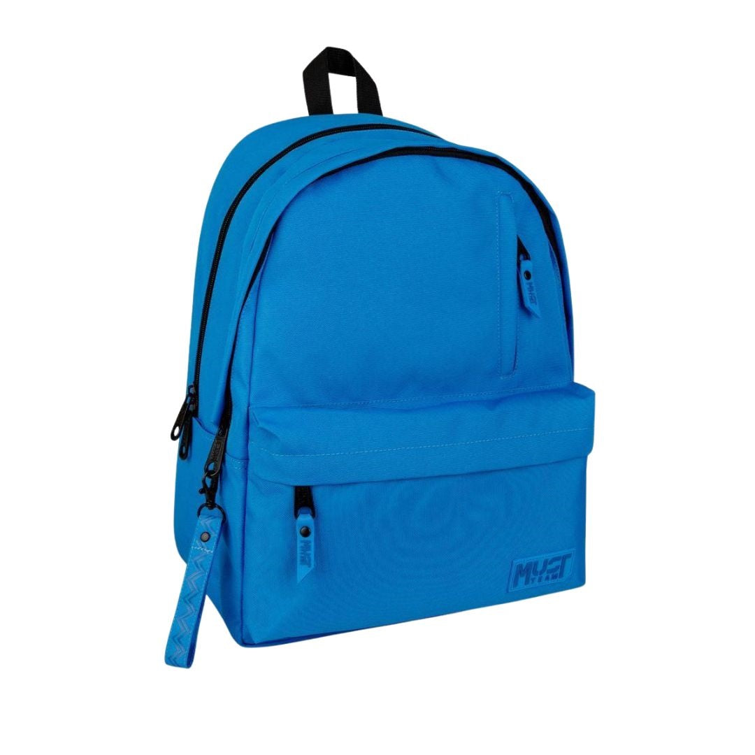 Must Backpack Monochrome Classic Light Blue with Dark Blue