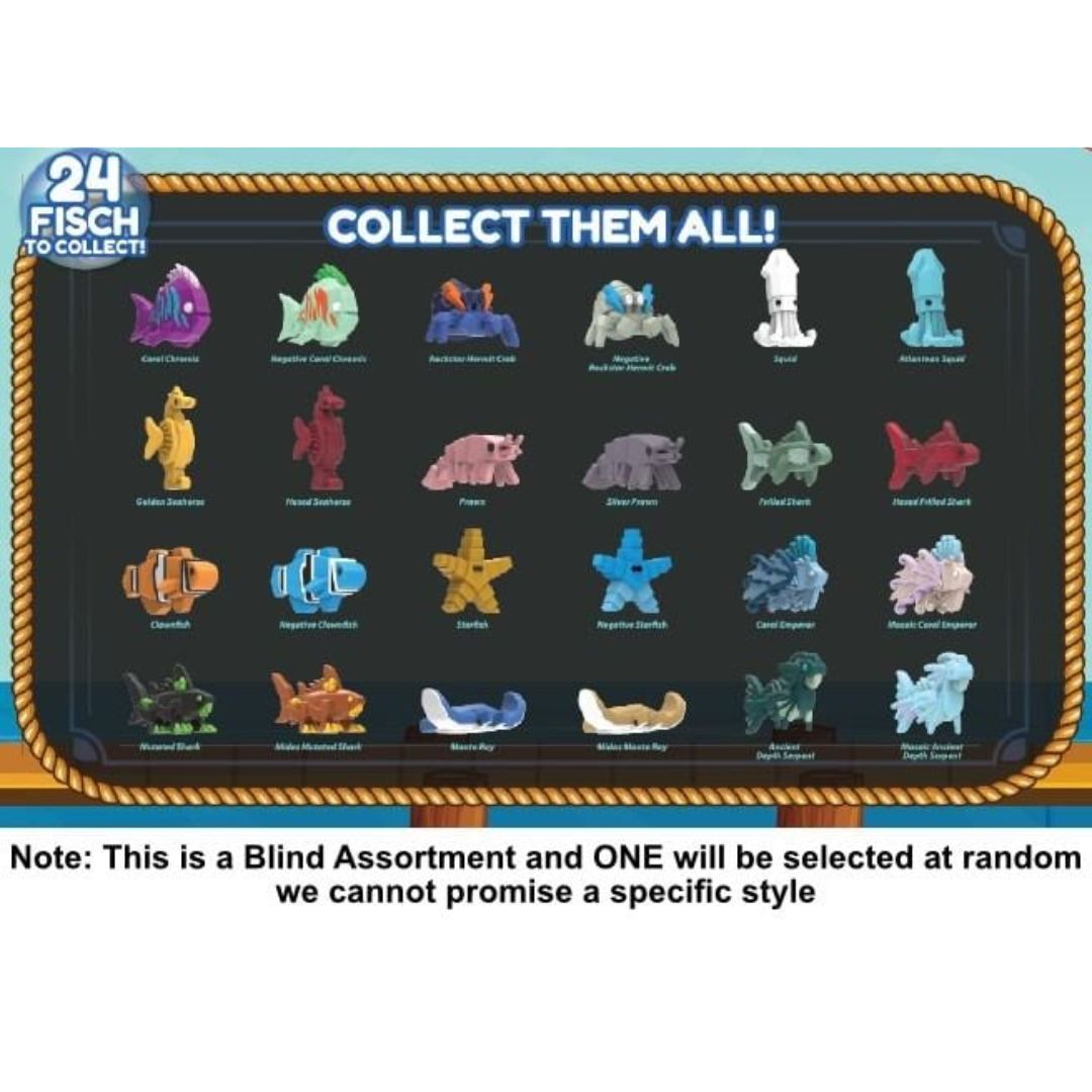 Phat Mojo Fisch Roblox Series 4 Pack Microfigure Blind Box