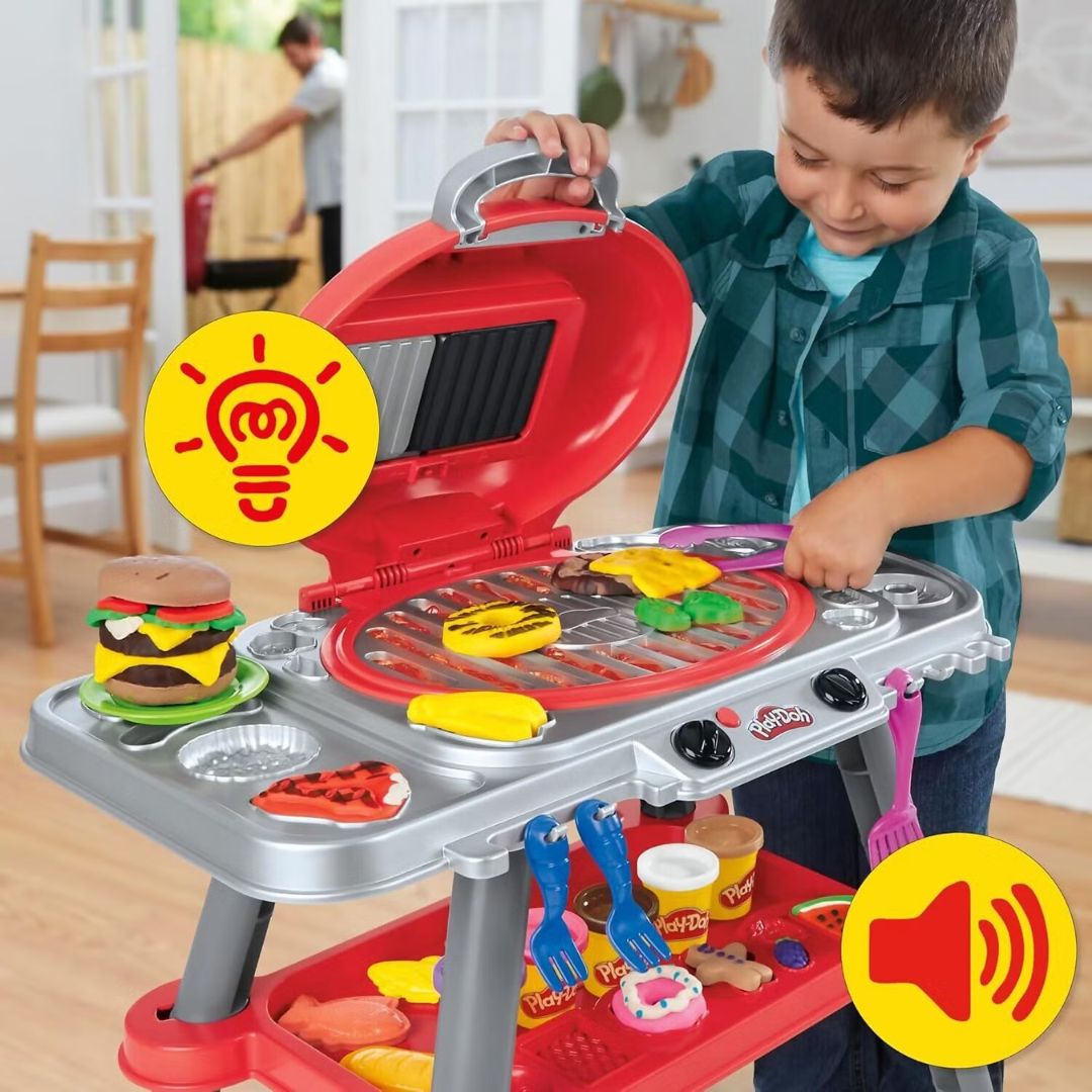 Hasbro Play-Doh Ultimate Kid-Sized BBQ Grill Playset